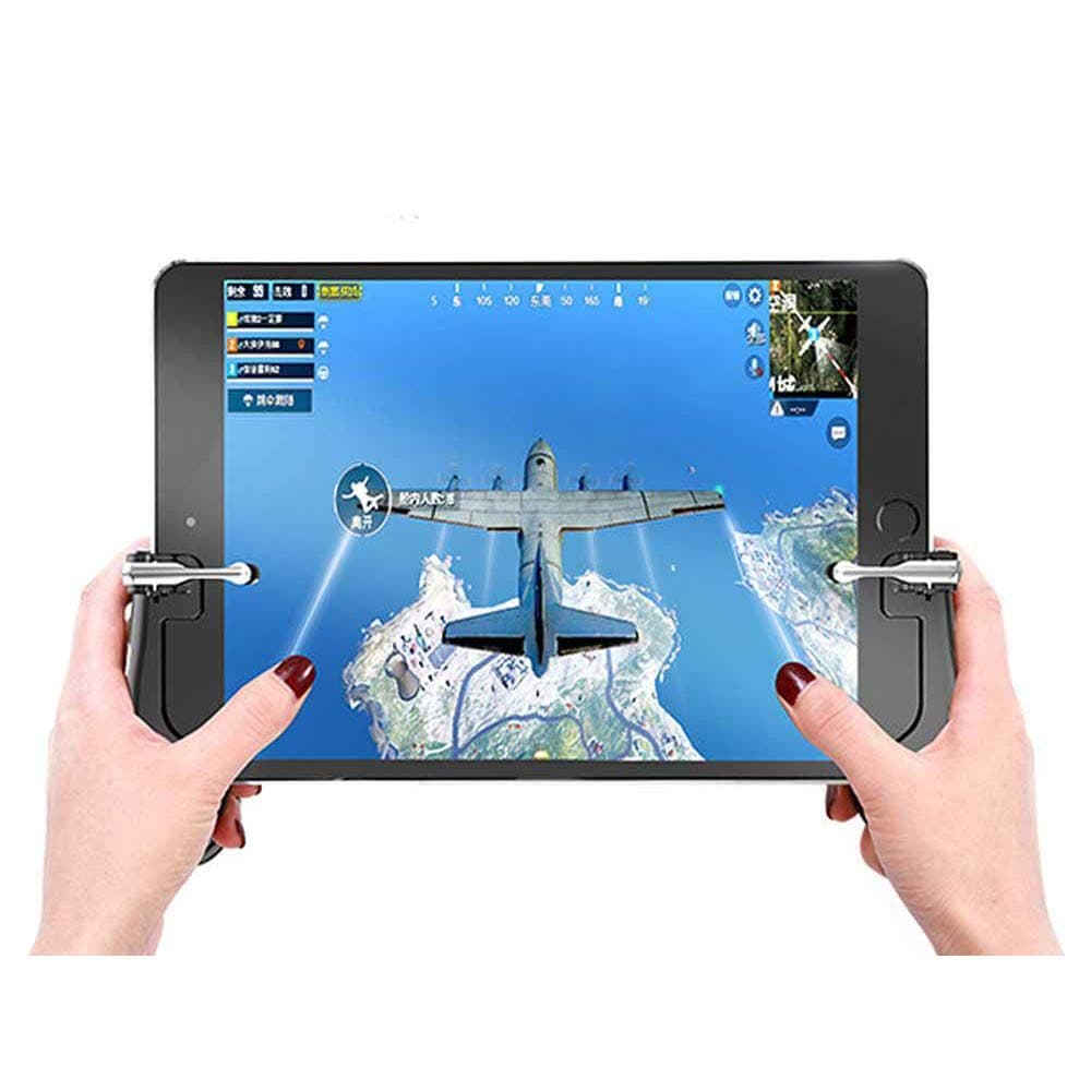 leegoal Mobile Game Controller for iPad, [Newest Version] Sensitive Shoot and Aim Fire Triggers Button for PUBG/Knives Out/Rules of Survival, Gamepad for 4.5-12.9 inch Tablet & Smartphone