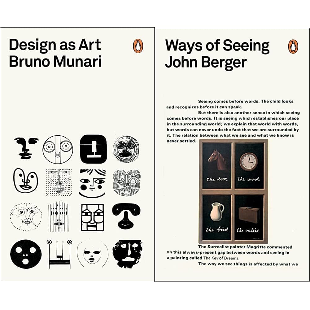 Design as Art (Penguin Modern Classics)+Modern Classics Ways of Seeing (Penguin Modern Classics)(Set