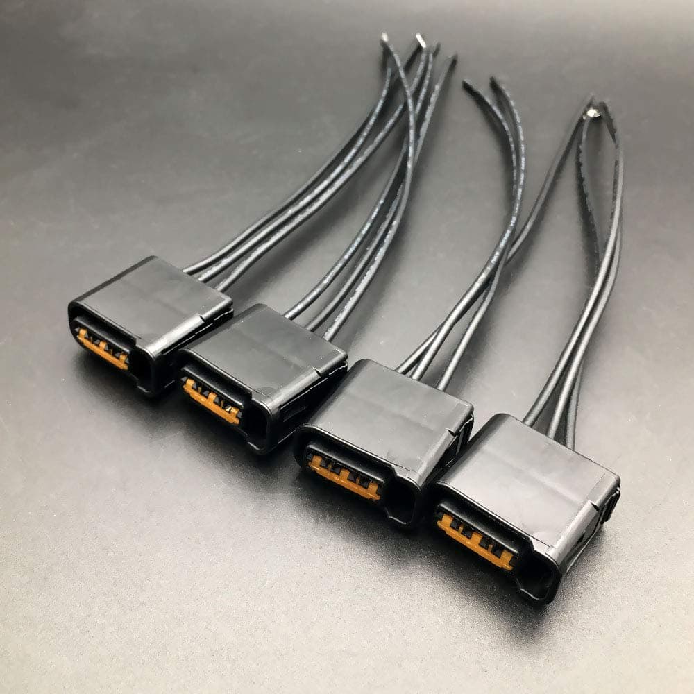 4 NEW ignition coil connector plug for Compatible with Subaru Legacy, Impreza, Forester, Tribeca