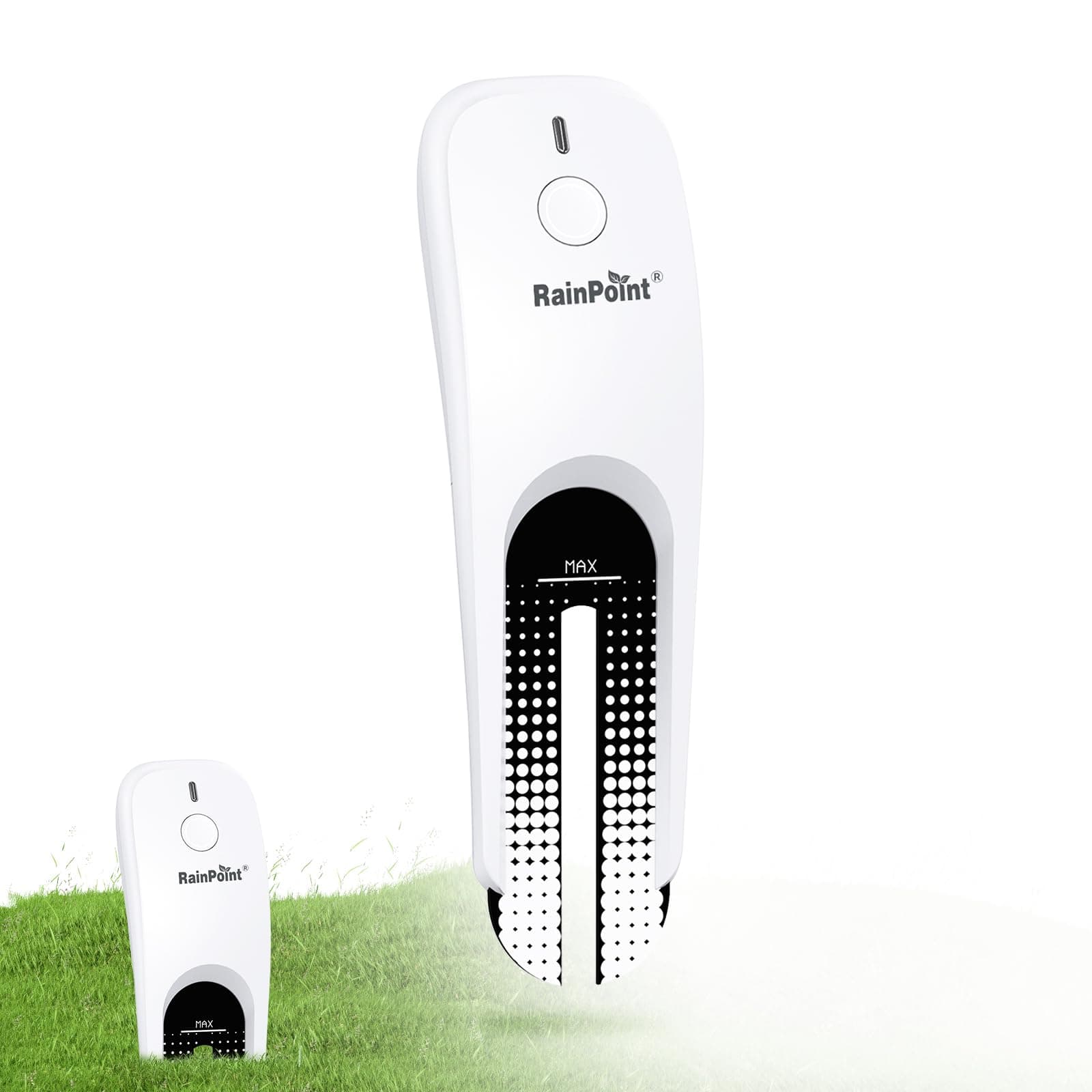 3-in-1 Smart Wireless Soil Moisture Meter for Plants Indoor/Outdoor Without Hub, WiFi APP Temperature Sunlight Sensor for Gardening Lawn Houseplants Monitor