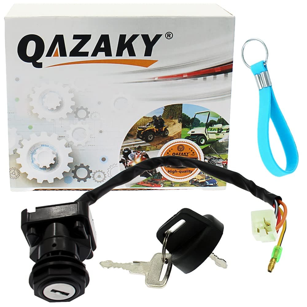 King Quad 300 Ignition Key Switch Compatible with Suzuki LTF300F LTF4WDX LTF300 LT-F300F LT-F4WDX Quad Runner 160 230 250 300 37110-02C00 37110-35B01 LT160 LT230 LT300 E LTF160 LTF250 F LTF4WD