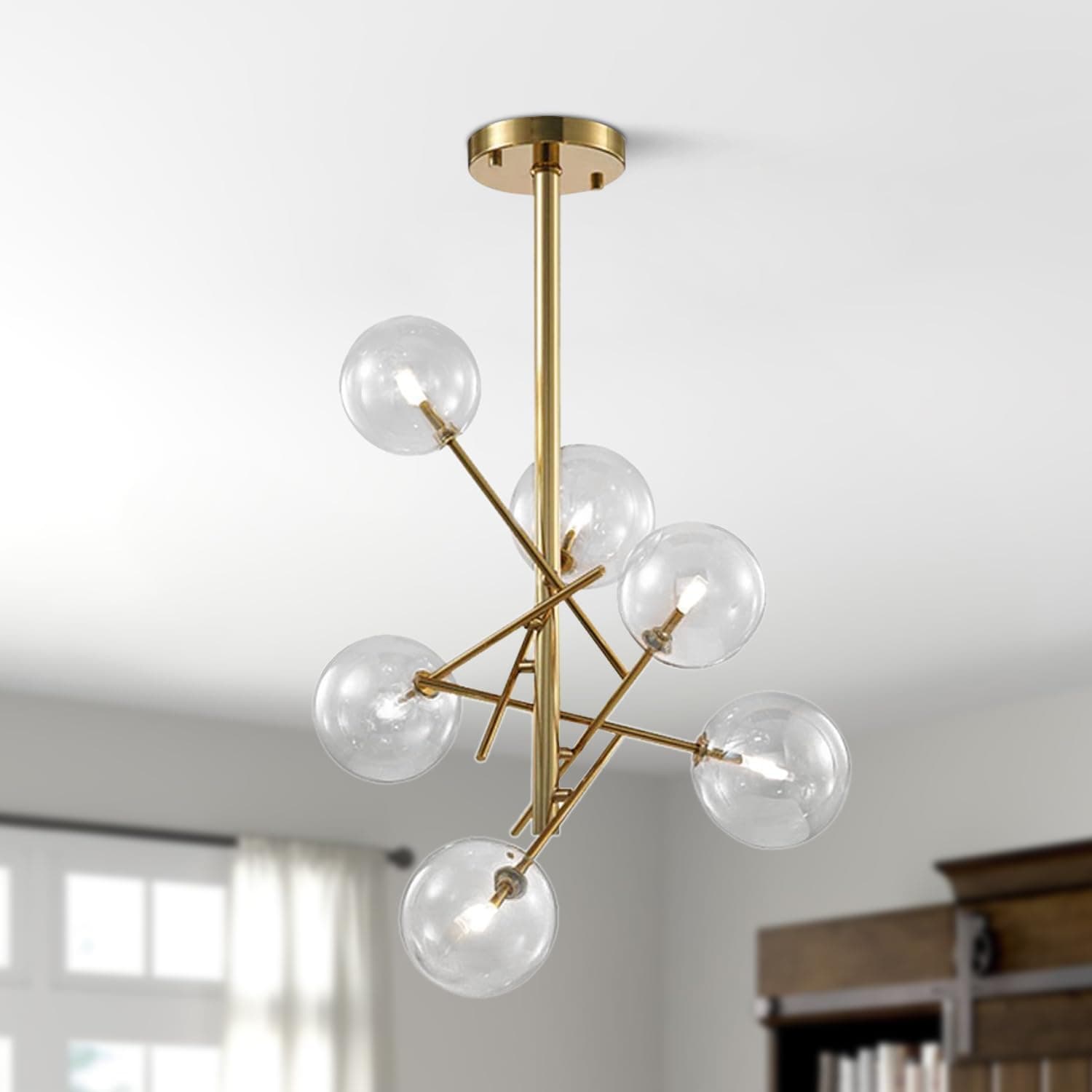 Modern Globe Chandelier