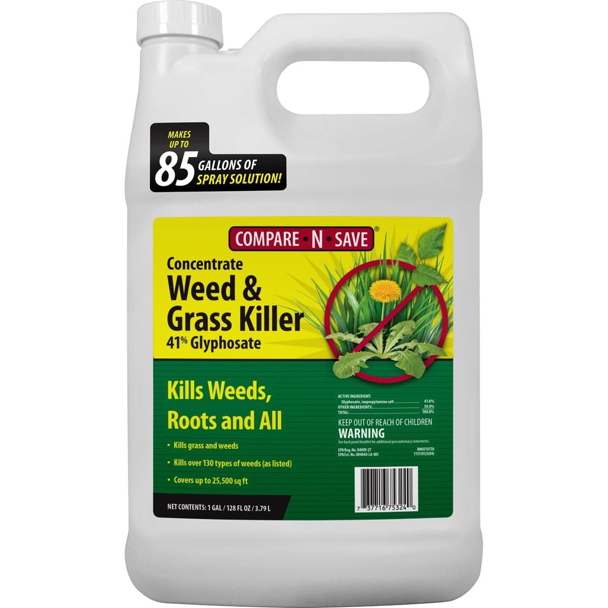 75324 Herbicide, 1-gallon, white