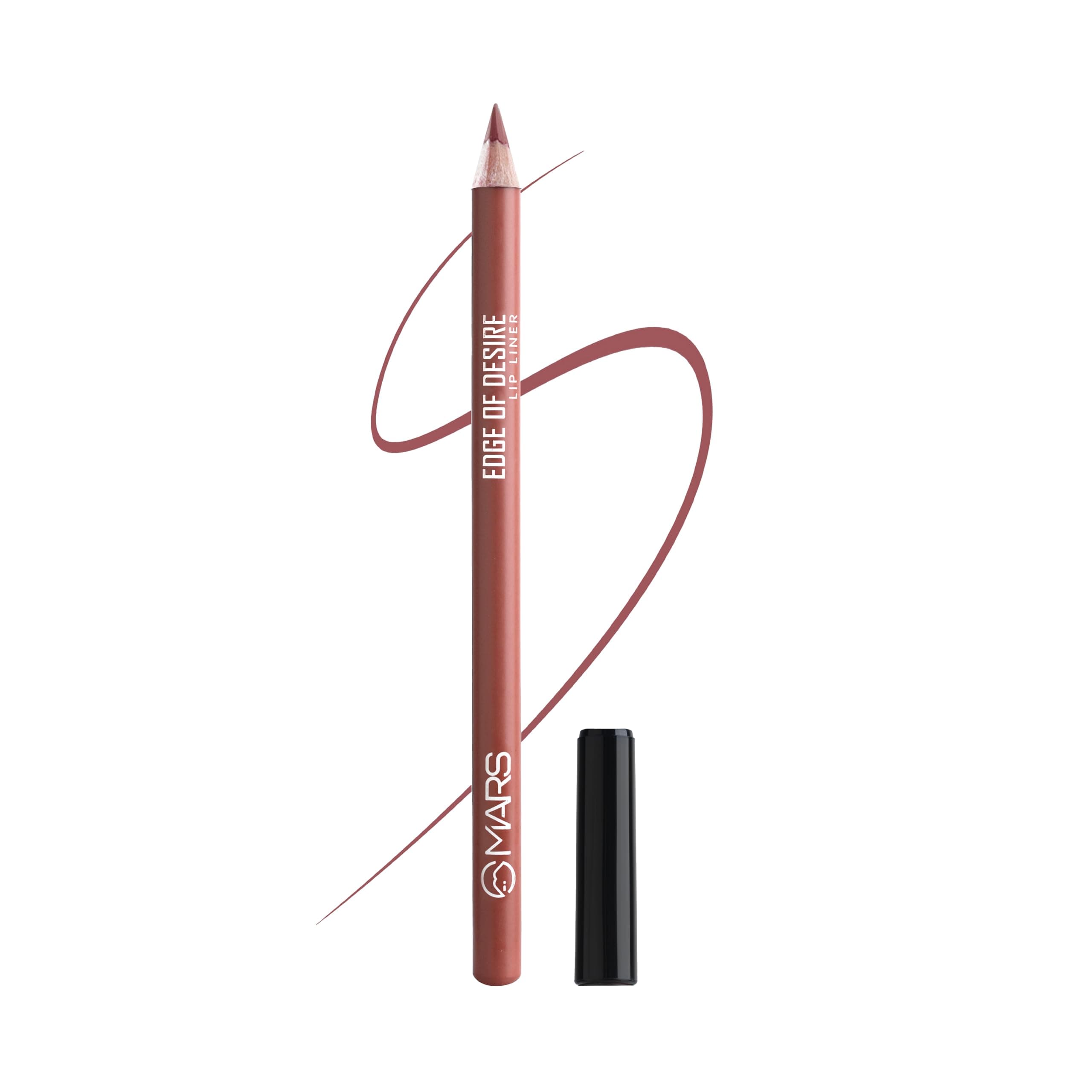 Matte Lip Liner | One Swipe Smooth Application | Long Lasting Lip Pencil (1.4gm) (10-EXOTIC BROWN)
