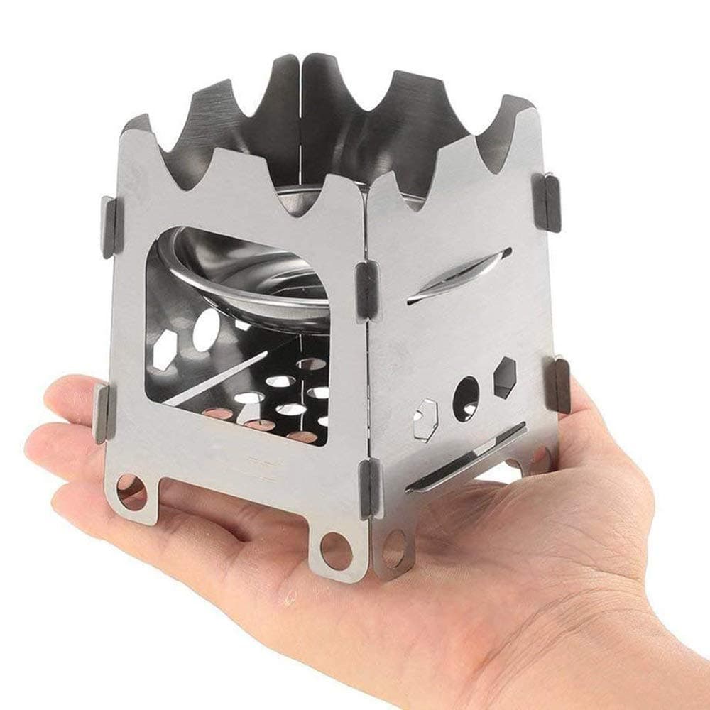 Porta Multi-function Windproof Stove Portable Backpacking Stove with Piezo Ignition Strong Firepower Lightweight Outdoor Camping Tool Stove Camping Outing.