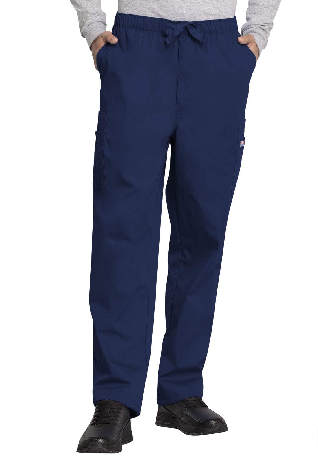 Scrub for Men Fly Front Cargo Pant with 7 Pocket, Durable, Fade Resistant Fabric - 4000