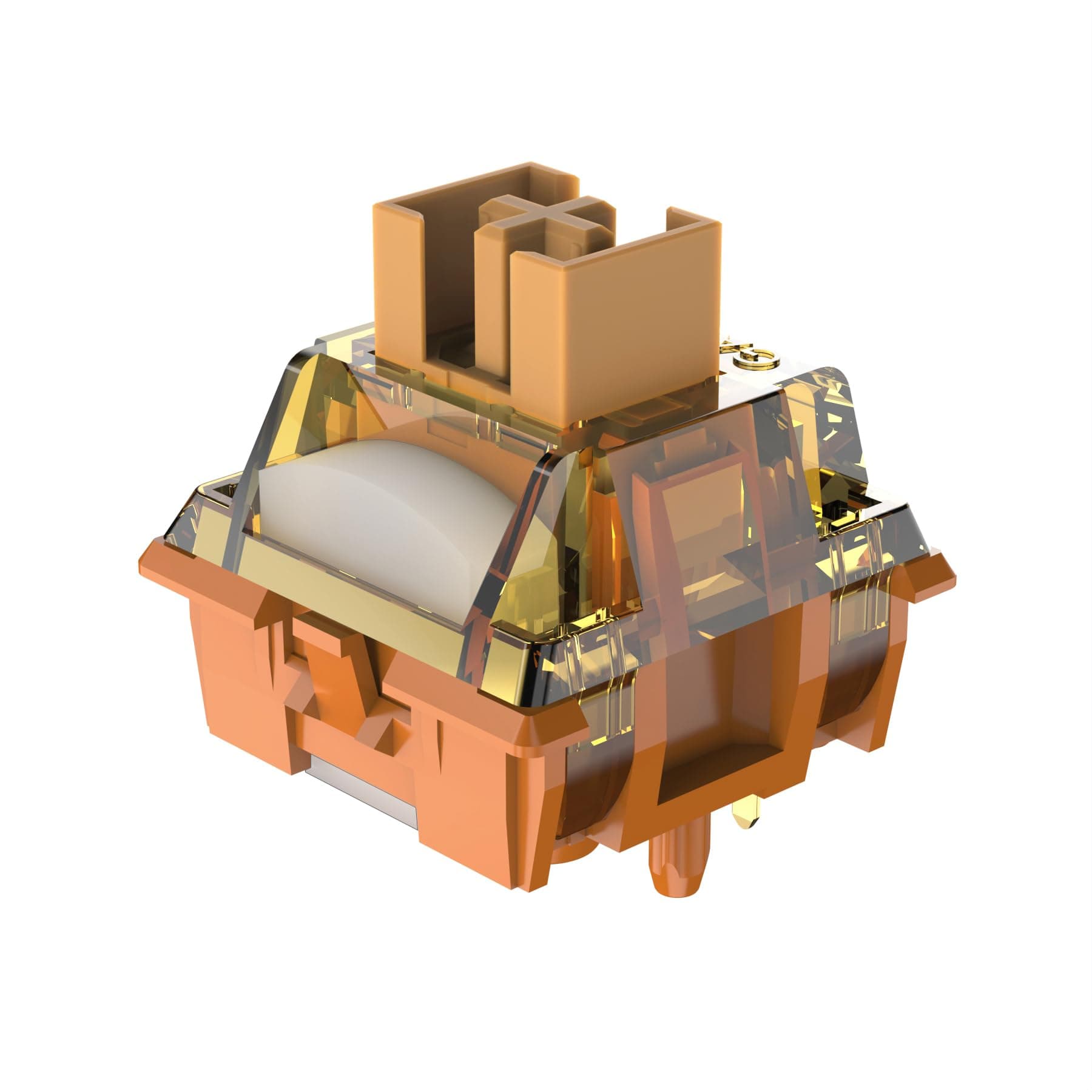 GK GAMAKAY Planet Series Switch with LED Diffuser, Tactile Mechanical Keyboard Switch, 5 Pin Pre-lubed Switches for DIY Mechanical Gaming Keyboard (Venus Swicth-45Pcs)