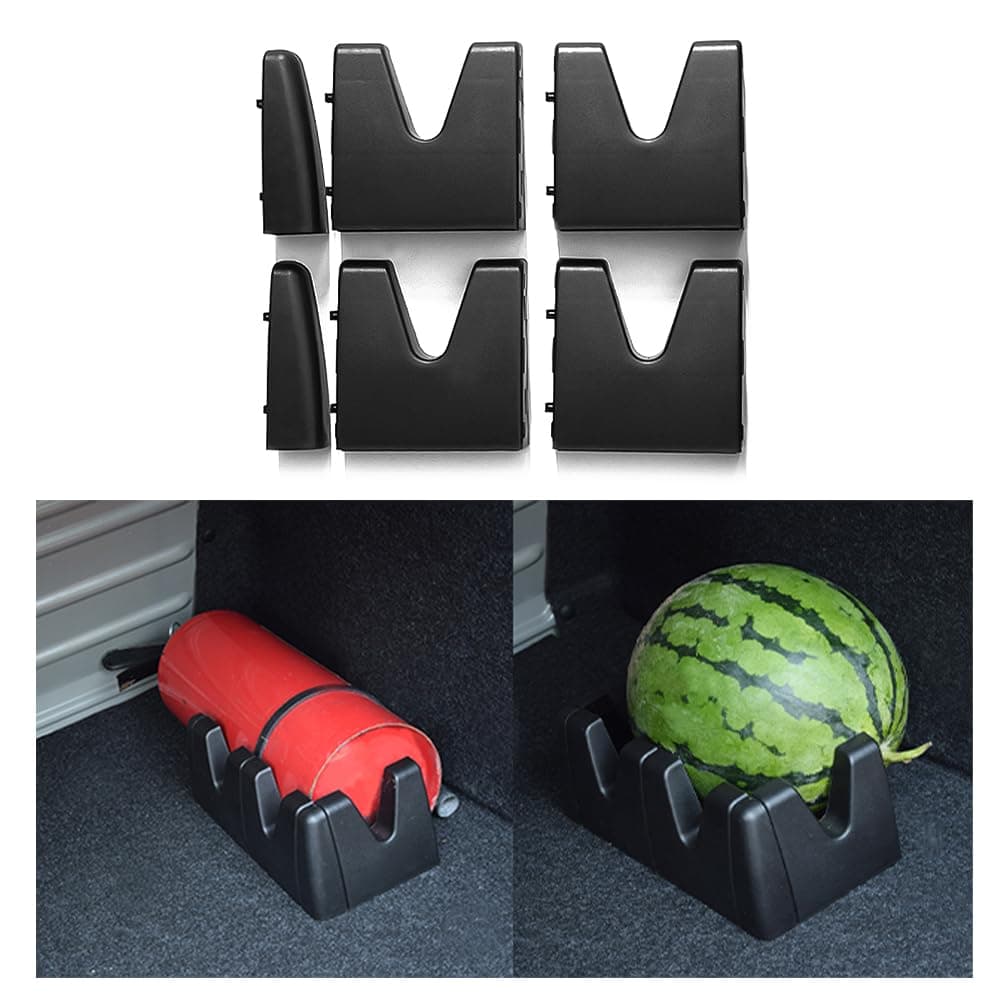 Stacool 4PCS Car Storage Organizer Trunk Blocks for Boot Felt Carpet,Free Association Car Cargo Organizer Block,Multipurpose Car Organizers and Storage