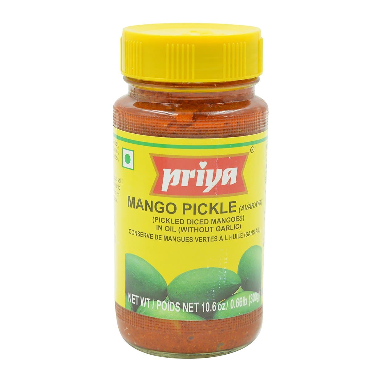 Priya Mango Pickle (Avakaya) - 10.6oz