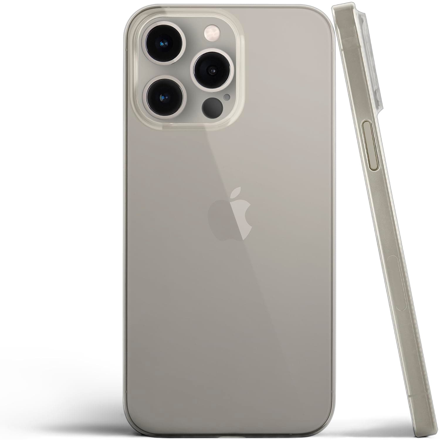 totallee Thin iPhone 15 Pro Case, Thinnest Cover Ultra Slim Minimalist - for Apple iPhone 15 Pro (2023) (Clear)