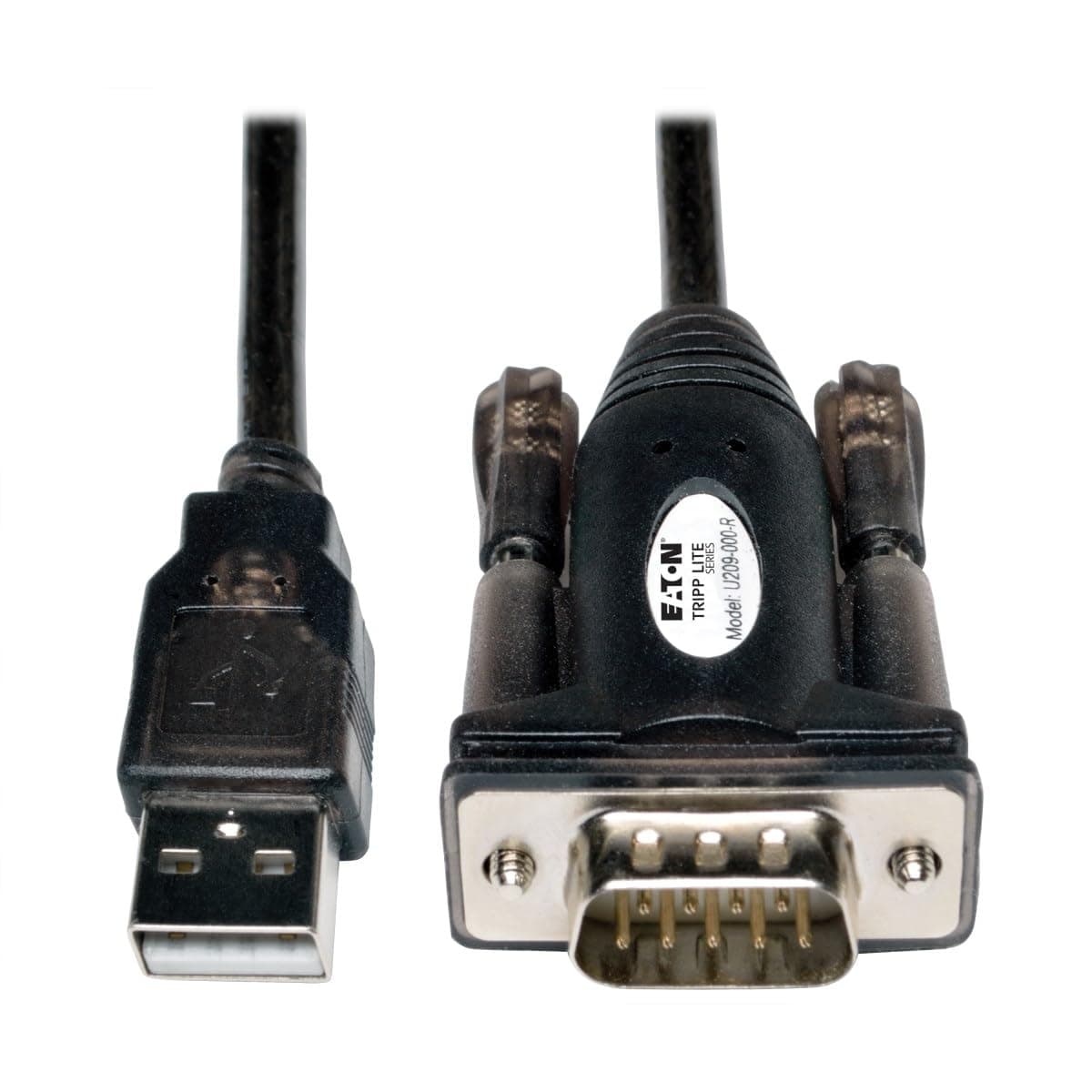 5ft USB to Serial Adapter Cable (USB-A to DB9 M/M)(U209-000-R)
