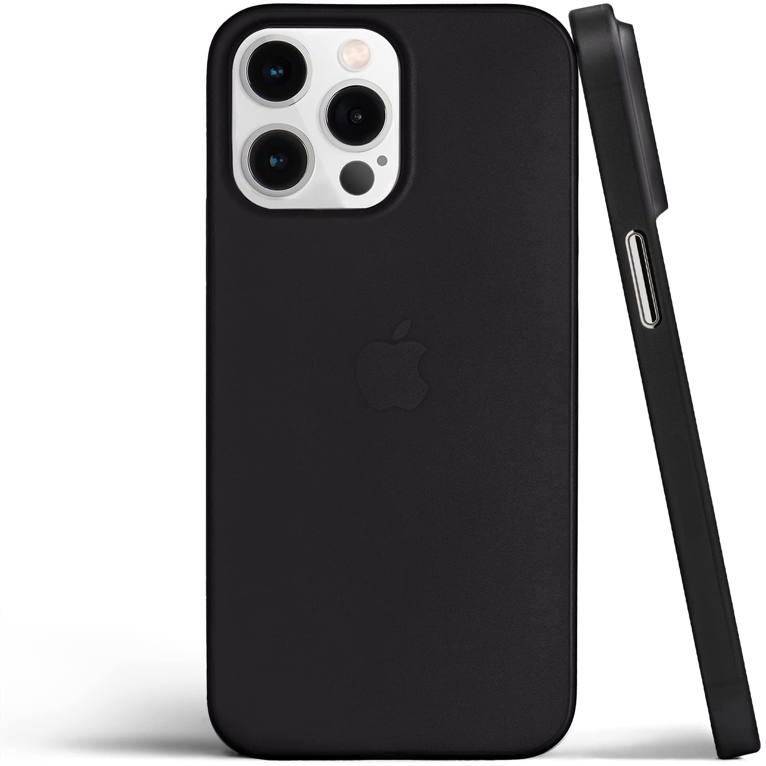 totallee Thin iPhone 15 Pro Case, Thinnest Cover Ultra Slim Minimal - for Apple iPhone 15 Pro (2023) (Frosted Black)