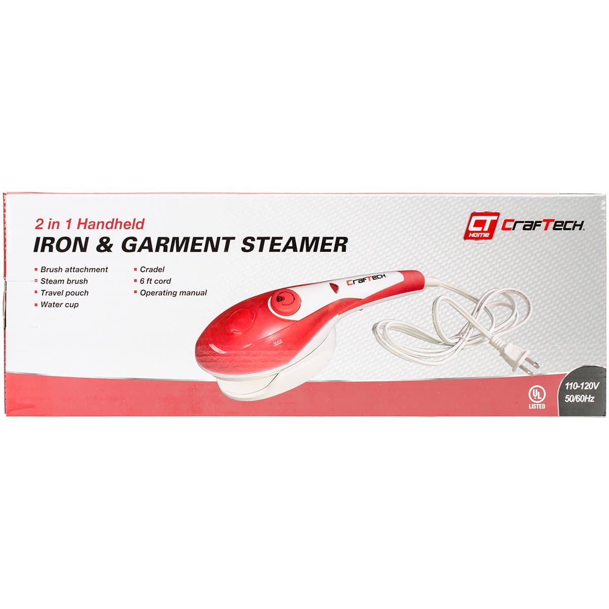 CrafTech 2 in 1 Iron & Garment Steamer 0D2003