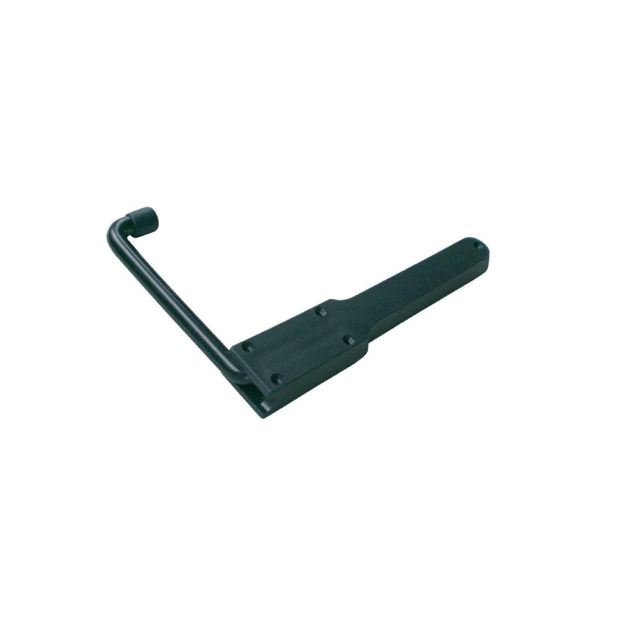 Pair of Right and Left Piemonte Black Spring Shutter Stops