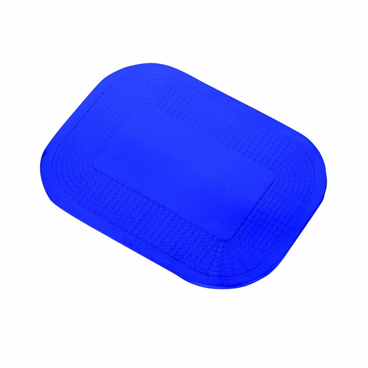 50-1592B Non-Slip Rectangular Pad, 15" x 18", Blue