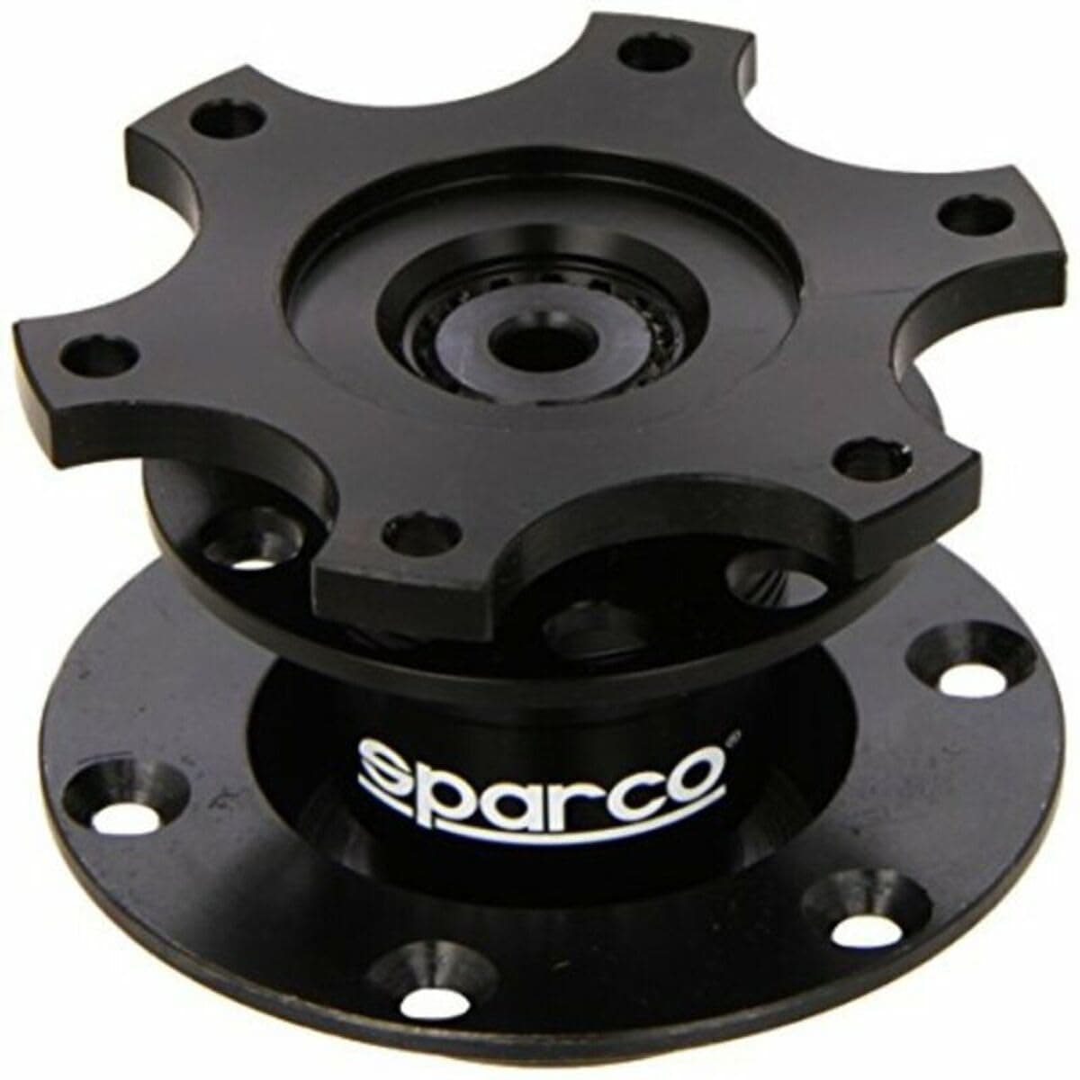 Sparco Quick Release Steering Wheel Hub Black 6 x 70 mm