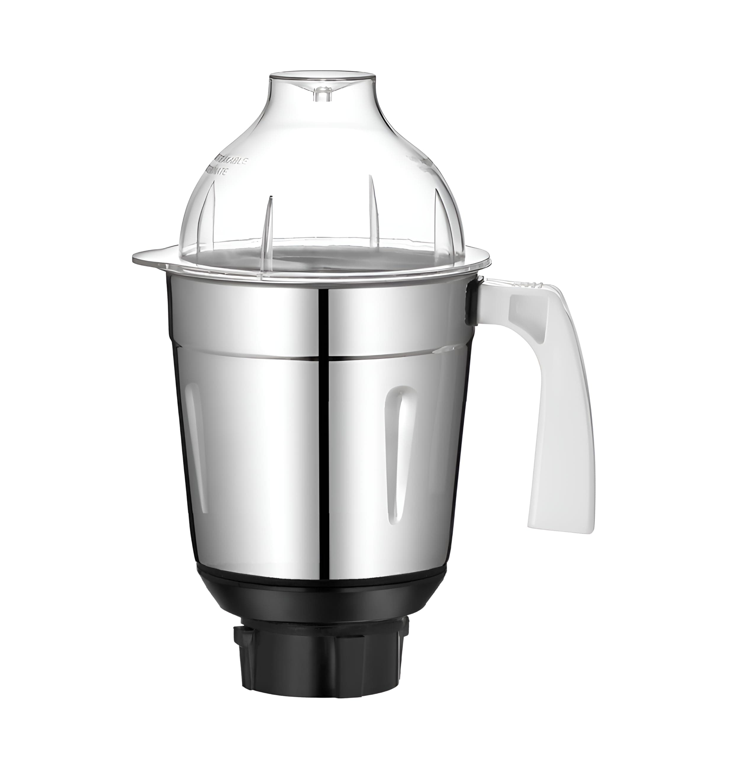 AJS spares- PREETHI Jar for "TITANIUM, STEELE SUPREME, MEGA MAGIC, PLATINUM, SILVER, ECO PLUS, DAISY, BLUE-LEAF GOLD, CHEFPRO, ECO CHEF, TRIO, ECO CHEF NEO" Mixer Grinders (Steel) (1500 ml)