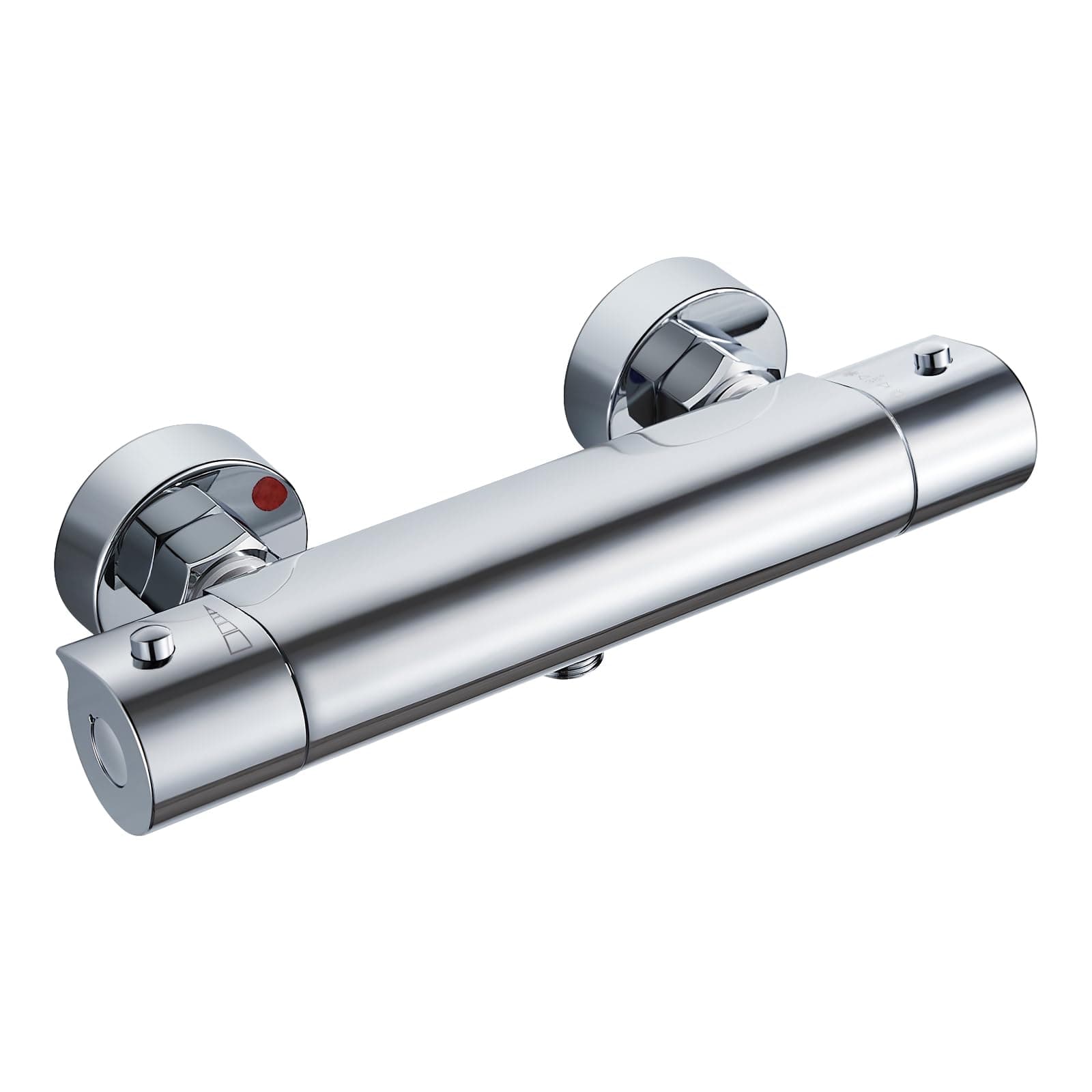 Round Thermostatic Shower Mixer Bar