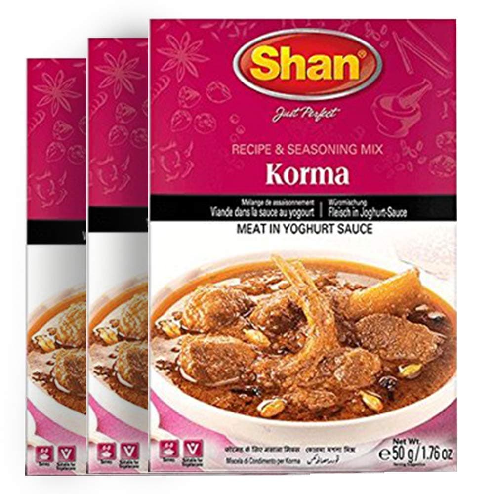 Korma Masala, 1.76 oz ℮ 50 g, 3 Pack