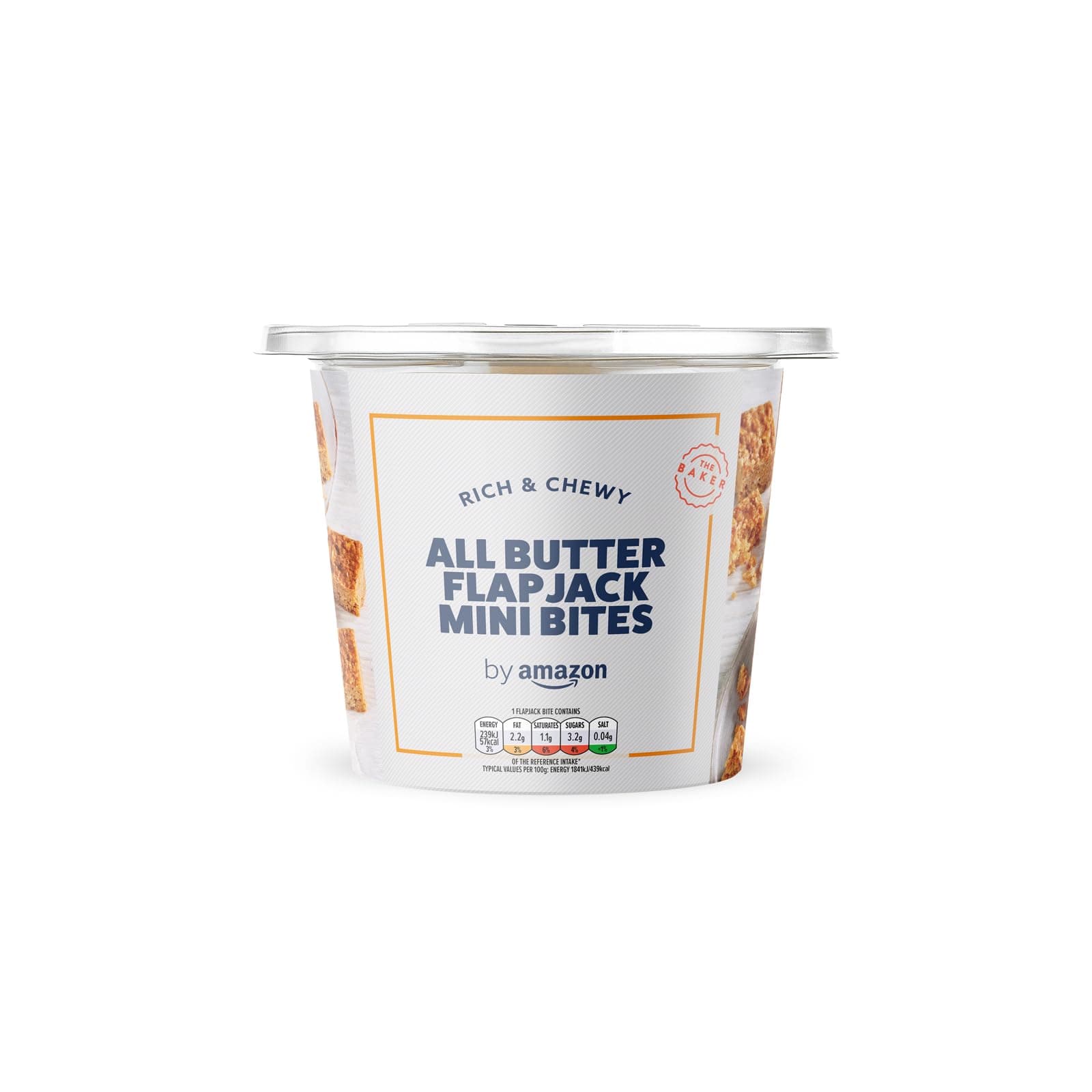 by Amazon All Butter Flapjack Mini Bites, 312g