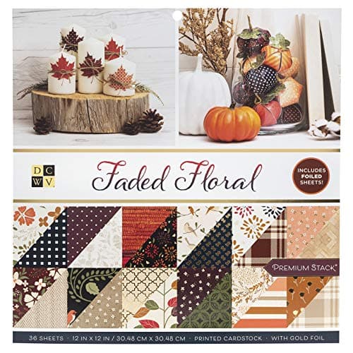 DCWV Autumn Delight Cardstock, Multi