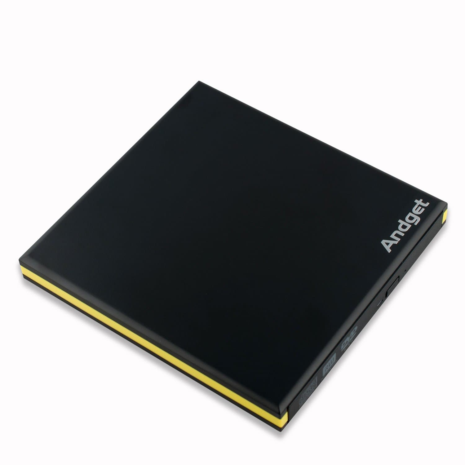 Andget (TM) USB 3.0 External DVD-RW Recorder Burner Black