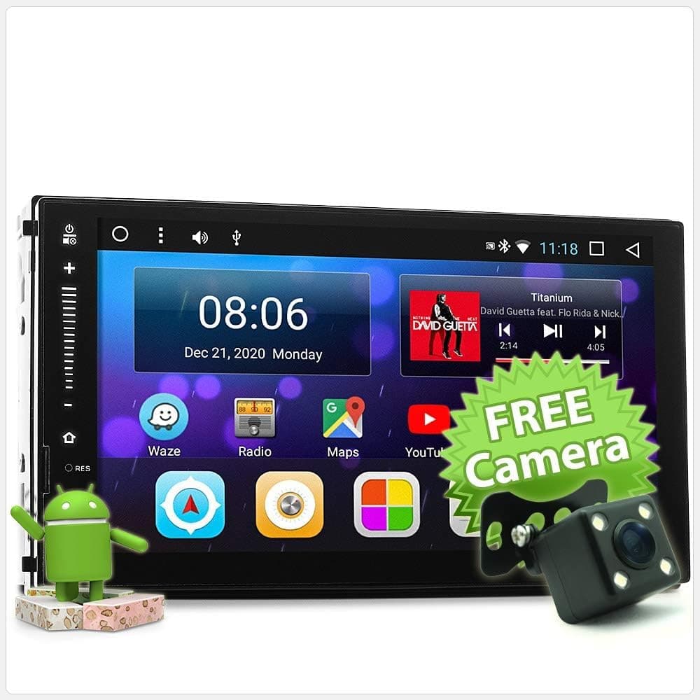 TUNEZ® 7 Inch Android MP3 MP4 USB Audio Player Compatible With CR-V CRV RD RD4 RD7 Series 2002 2003 2004 2005 2006 2nd generation GPS MirrorLink Stereo Radio Head Unit