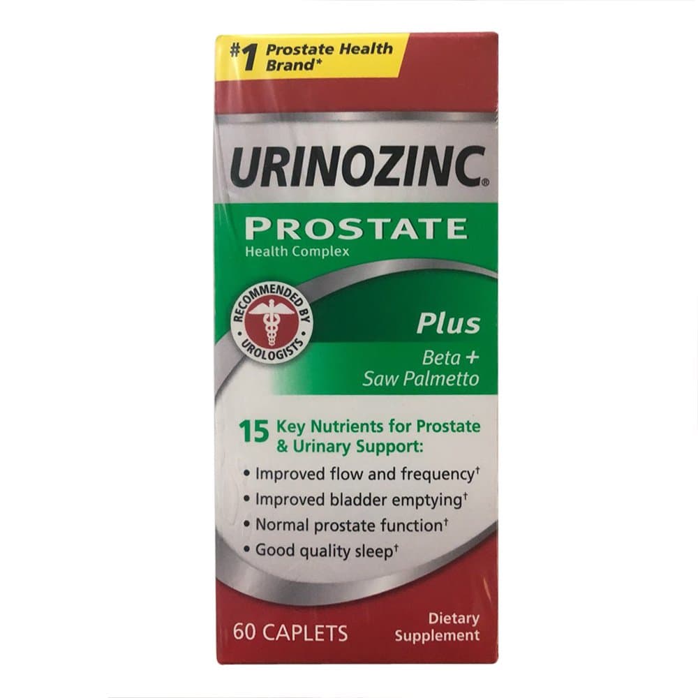 Urinozinc Pro-Flo Plus Prostate Health Complex, Caplets, 60 ea - 2pc