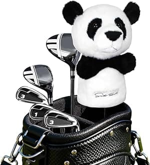 Scott Edward Golf Club Cover Fit Well for Driver or Fairway Wood Golf Club, Funny Cute Animal Design Soft Functional Golf Headcover Stylish Protection for Your Clubs for Men and Women