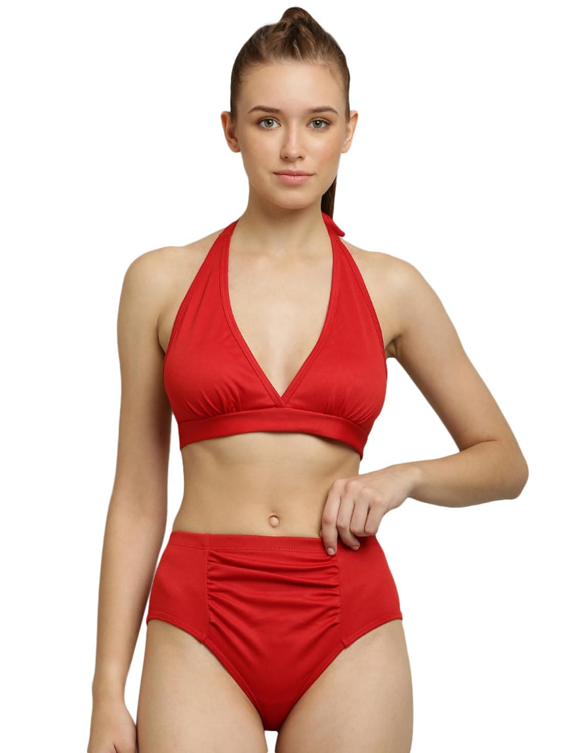 C4DWomen's 2 Piece Bikini Set High Waisted Bikini Set