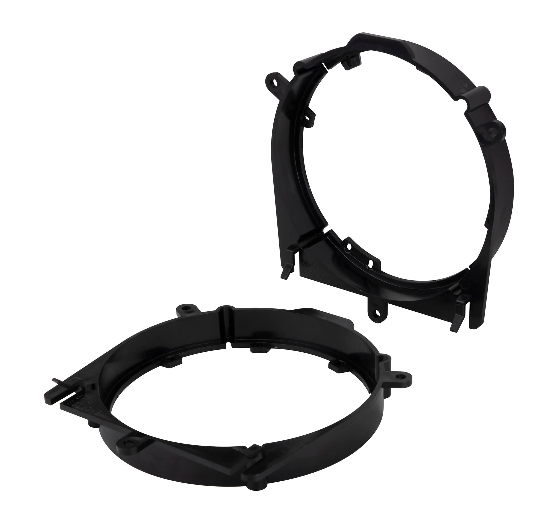 Scosche SAHR6 6.5-6.75” Speaker Adapters Compatible with Select 2004-14 Acura and Honda Vehicles - 6 1/2" to 6 3/4" Adapter Spacer for Car Door Speakers - Sold in Pairs - See Images for Vehicle List