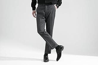 Jousen Men's Oxford Plain Toe Dress Shoes Classic Formal Derby Shoes