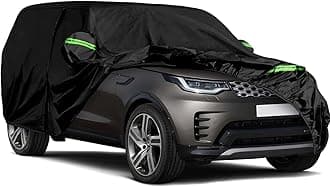 Waterproof Car Cover Intended for Land Rover Discovery & Discovery 3/LR3 & Discovery 4/LR4 L462 2004-2025, All Weather Outdoor Car Covers Full Car Cover for Sun Rain Dust Protection