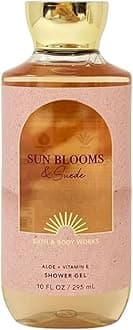 Bath & Body Works Signature Collection Shower Gel For Women 10 Fl Oz (Sun Blooms & Sude)