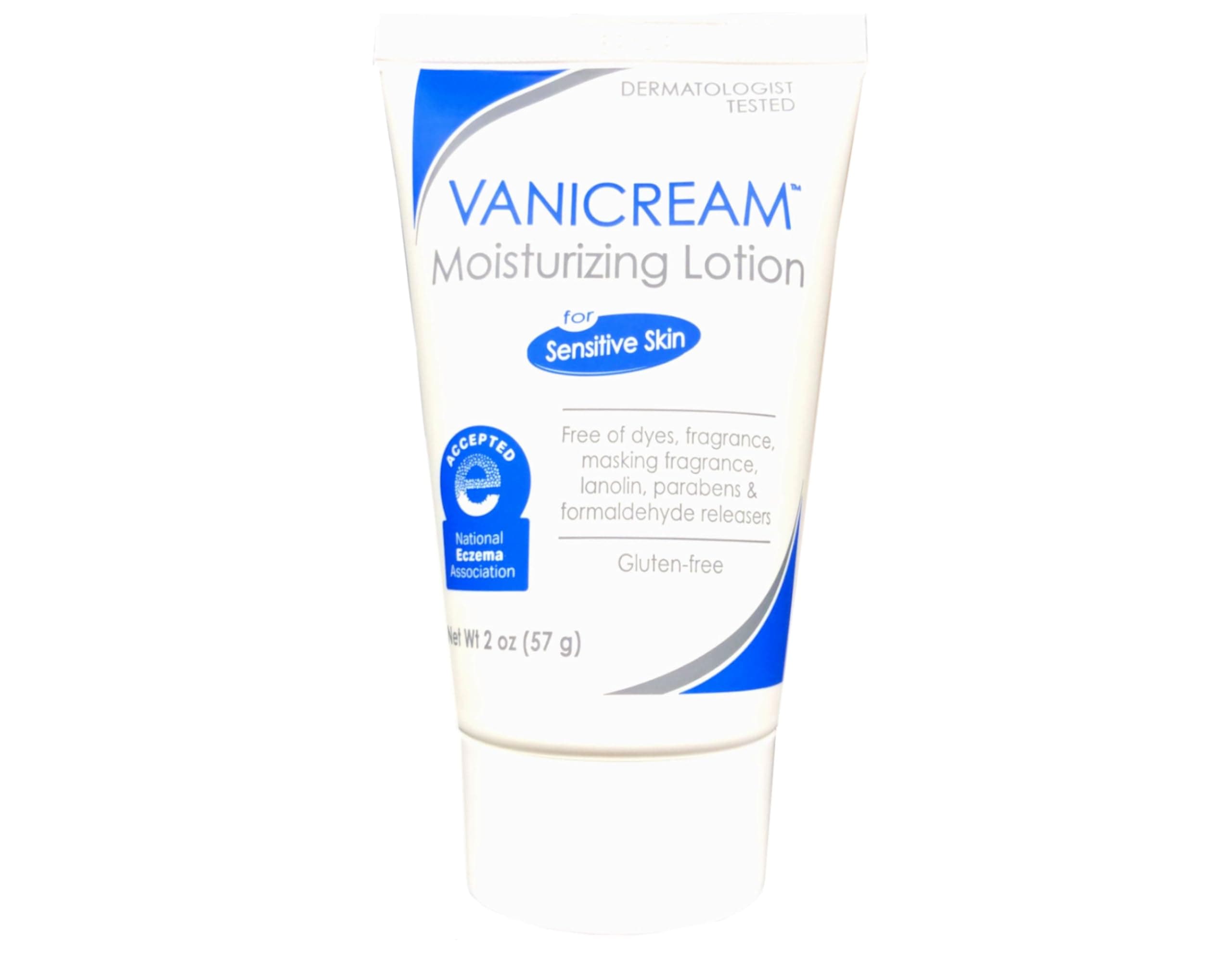 Vanicream Moisturizing Lotion | For Sensitive Skin | 2 Ounce (Pack of 12)