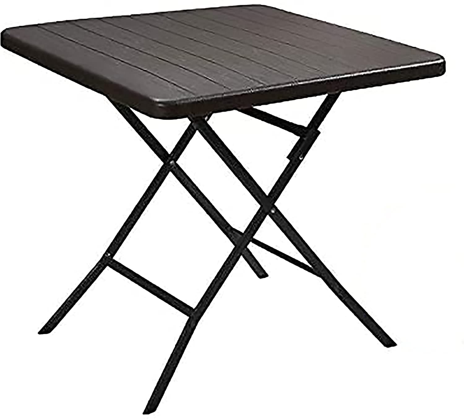 LANNY Brown Folding Multipurpose Utility Garden Picnic Table