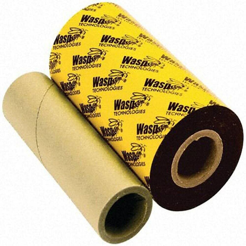 Wasp Barcode Technologies 633808431204 / Wpr 4.33 X 820 Wax-Resin Ribn for Wasp Wpl 305 and 606 Printers
