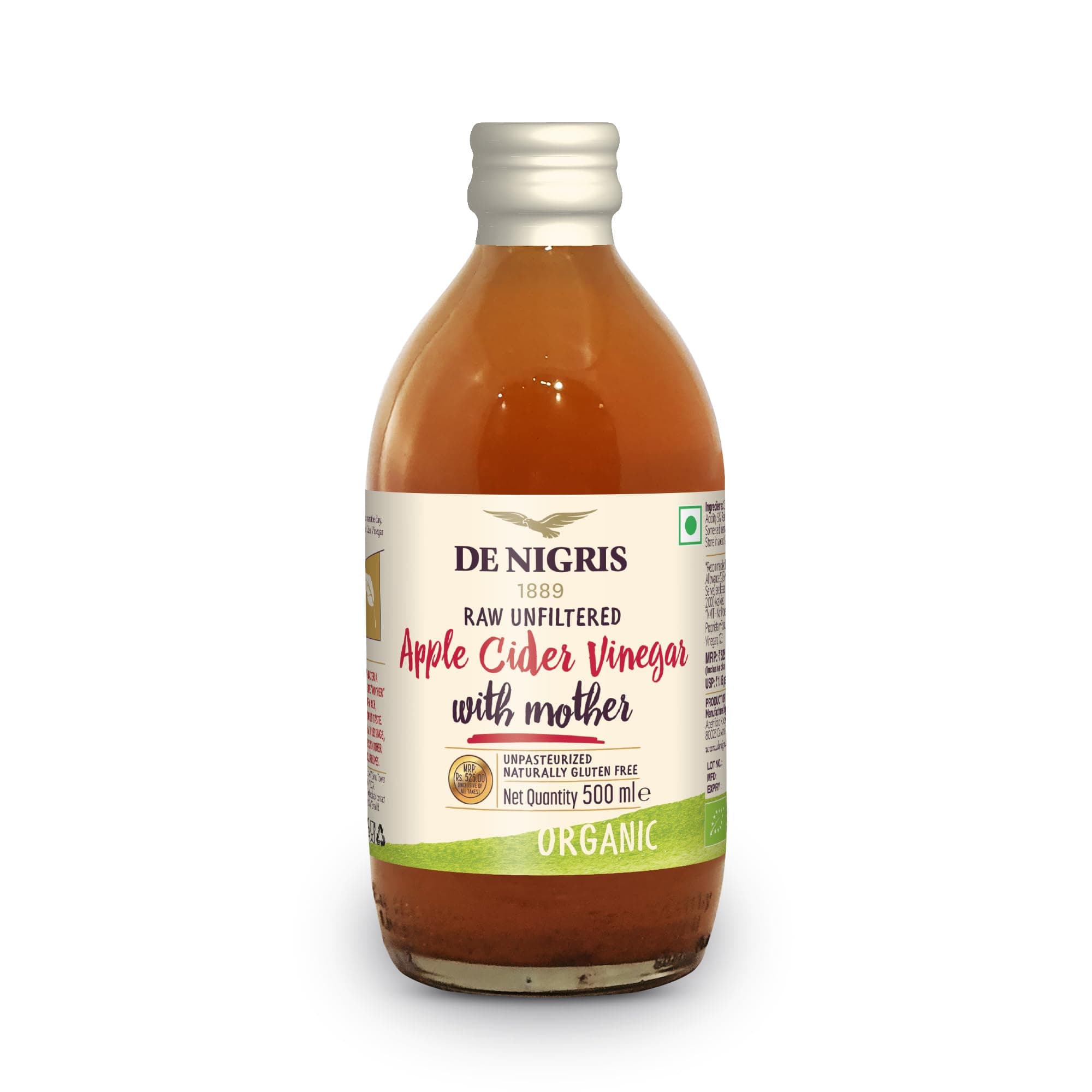 Organic Apple Cider Vinegar (500ml)