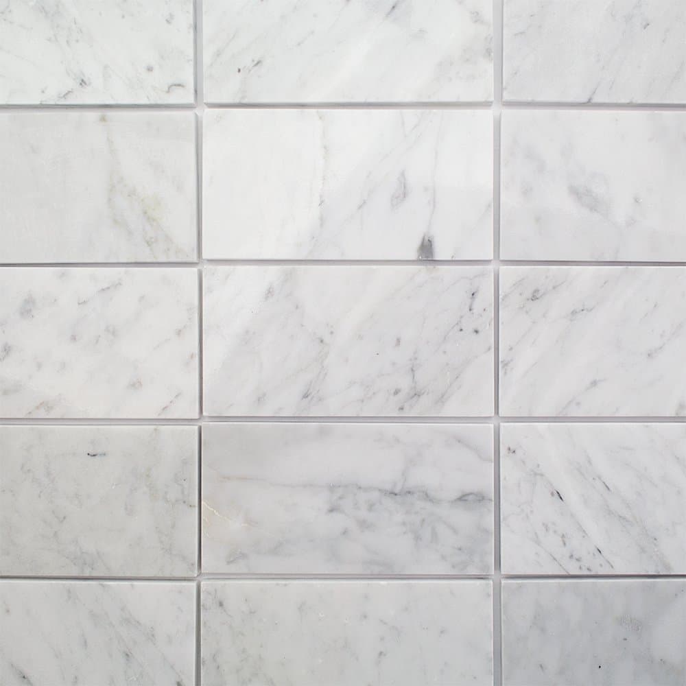 Speranza Carrera 3x6 Polished Marble Tile