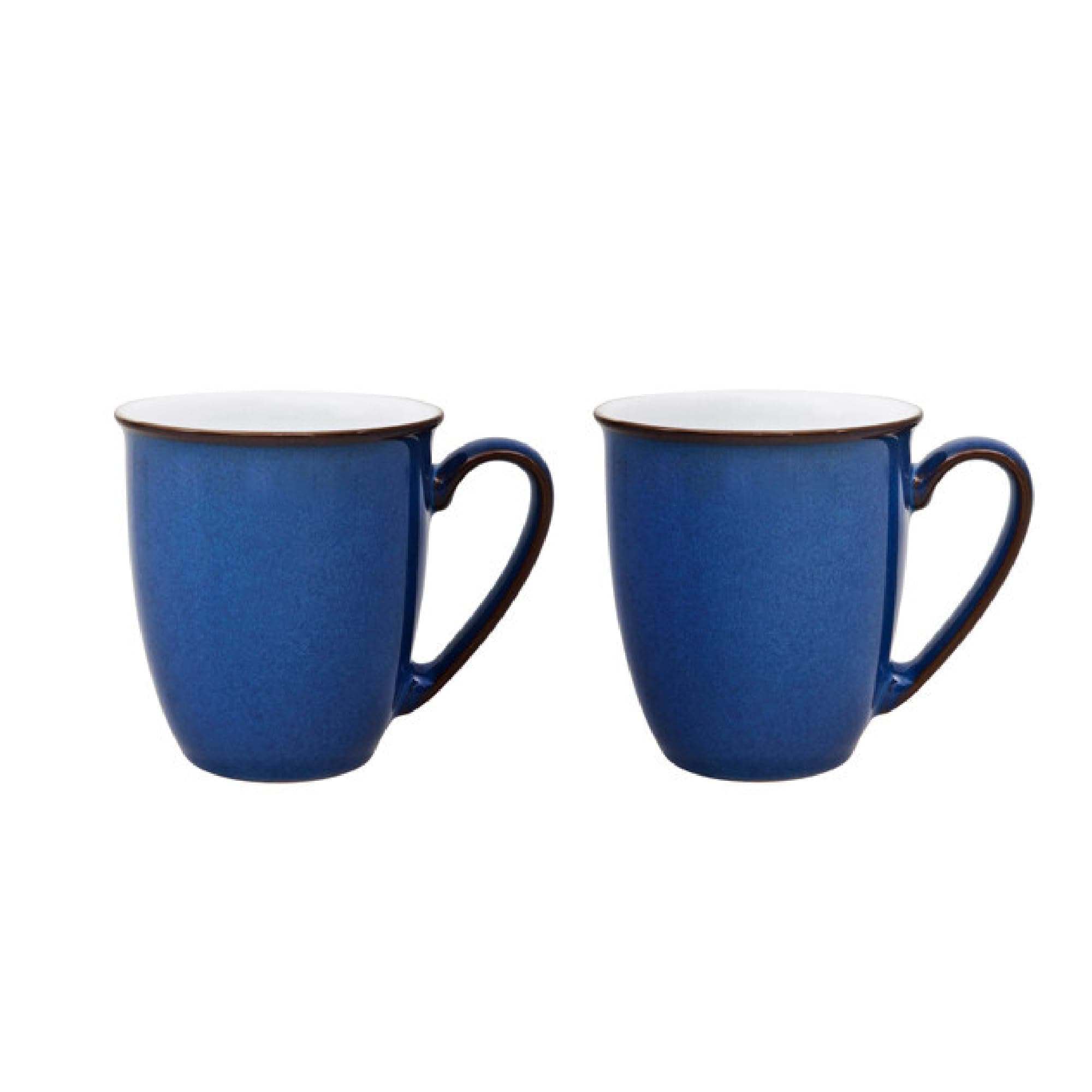 Denby Imperial Blue 2 Piece Coffee Beaker/Mug Set