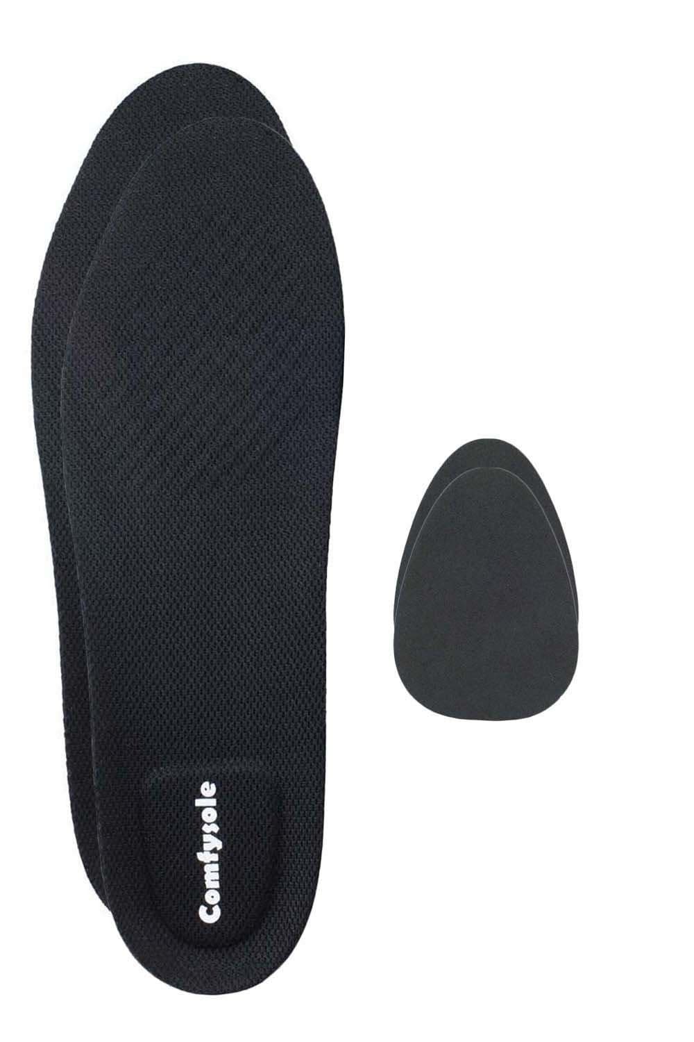 BalanSoleComfysole 0.4 Inch 2 Left or Right Full Length Insoles and Additional Cushion Pad for Limb Leg Length Discrepancy (2 Lefts)