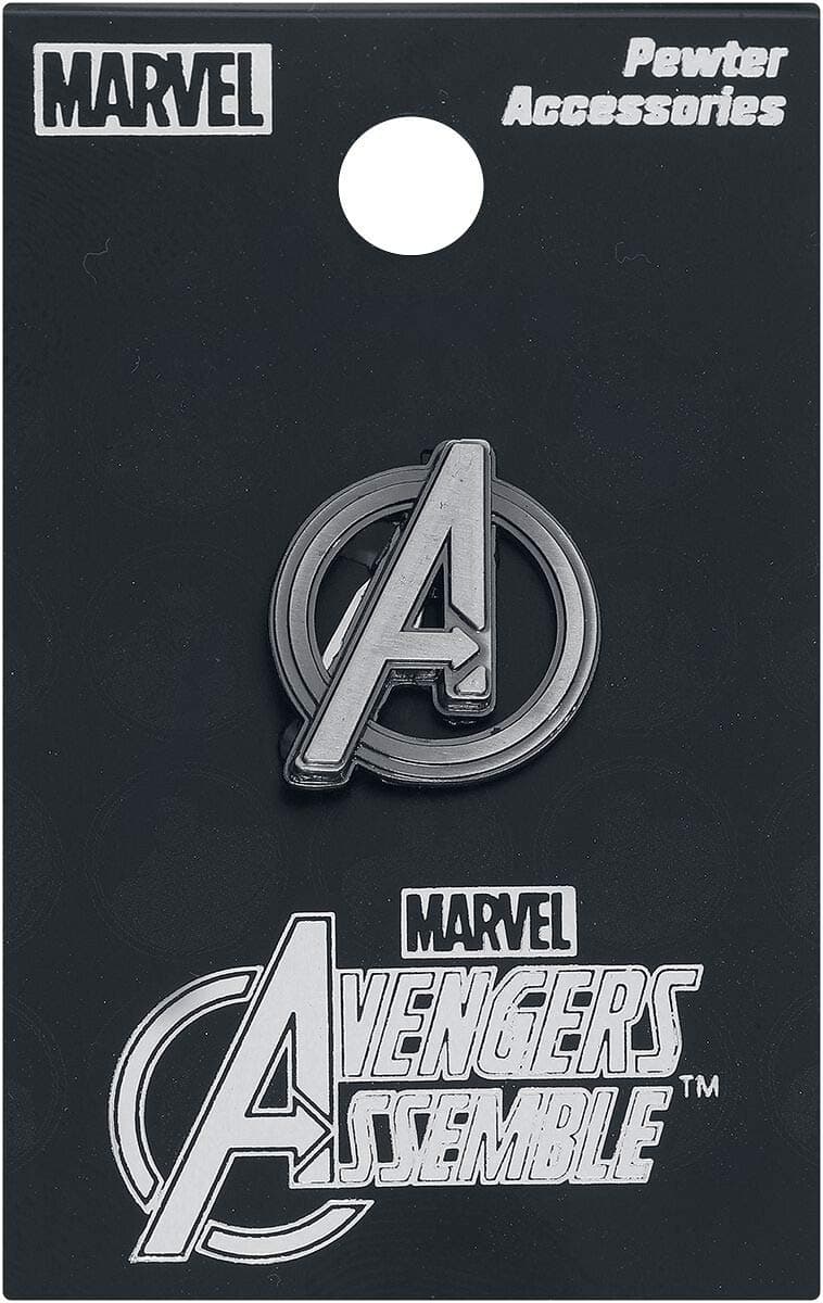 Marvel Avengers Logo Pewter Lapel Pin