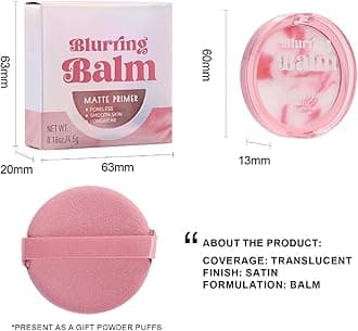 Matte Pressed Powder, Poreless Setting Powder, Long Lasting Powders Foundation Waterproof, Lightweight Powders, Silky Matte Powder for Oil Control, for All Skin Types