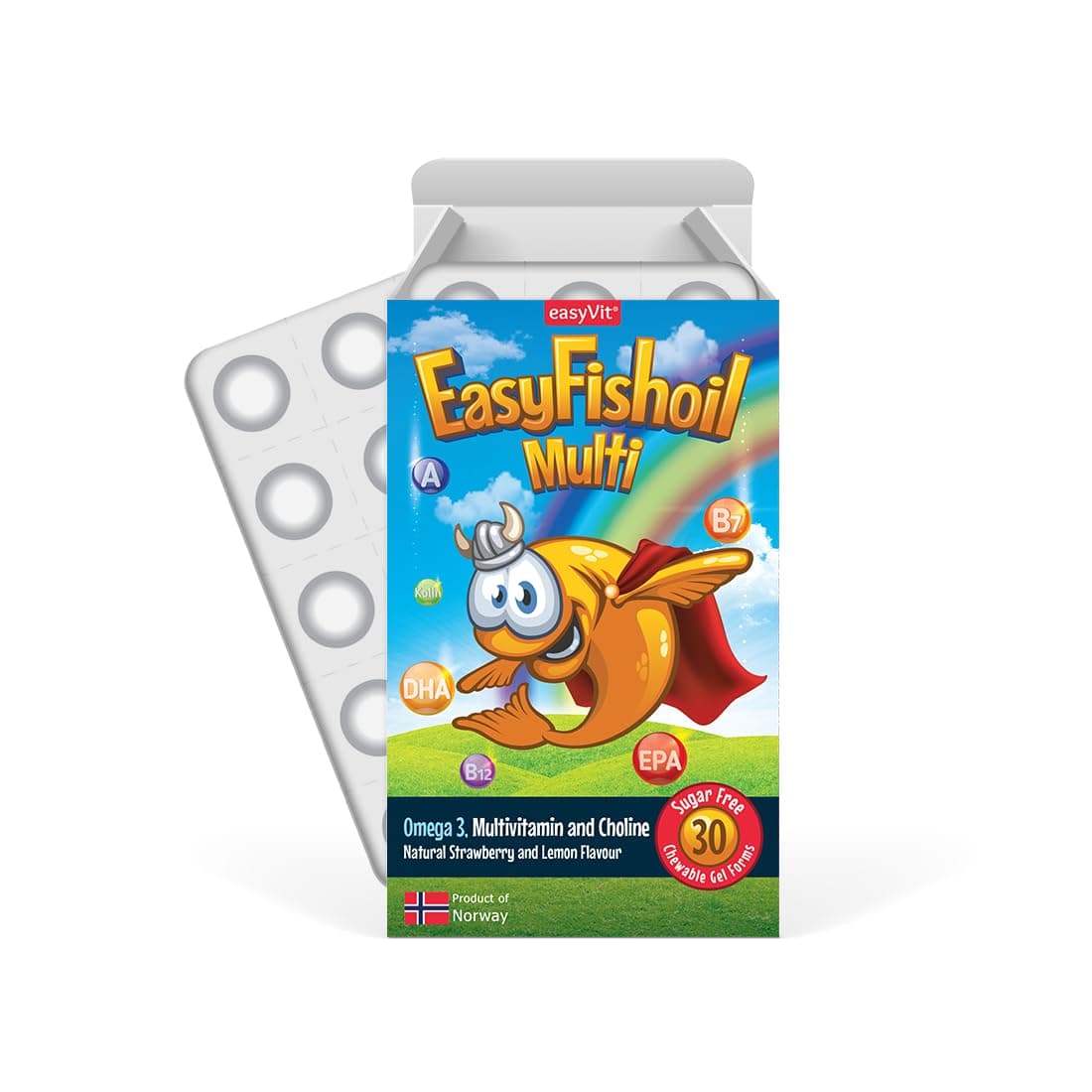 Easyvit Easy Fish Oil Multi - 30 Chewable Gel