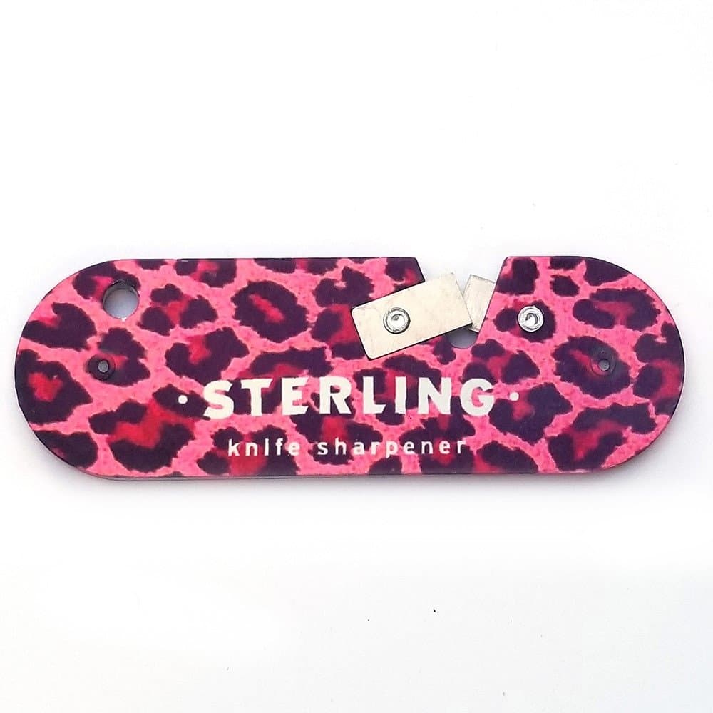 Sterling Sharpener Knife-Sharpeners, Pink Leopard