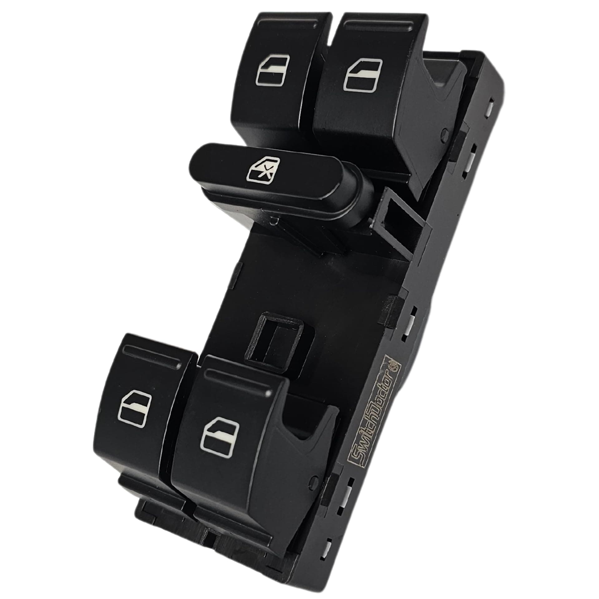 SWITCHDOCTOR Window Master Switch for 2005-2016 Volkswagen Jetta, 2006-2008 Passat, 2010-2014 Golf, 2007-2013 GTI and 2009-2018 Tiguan (1k4959857)