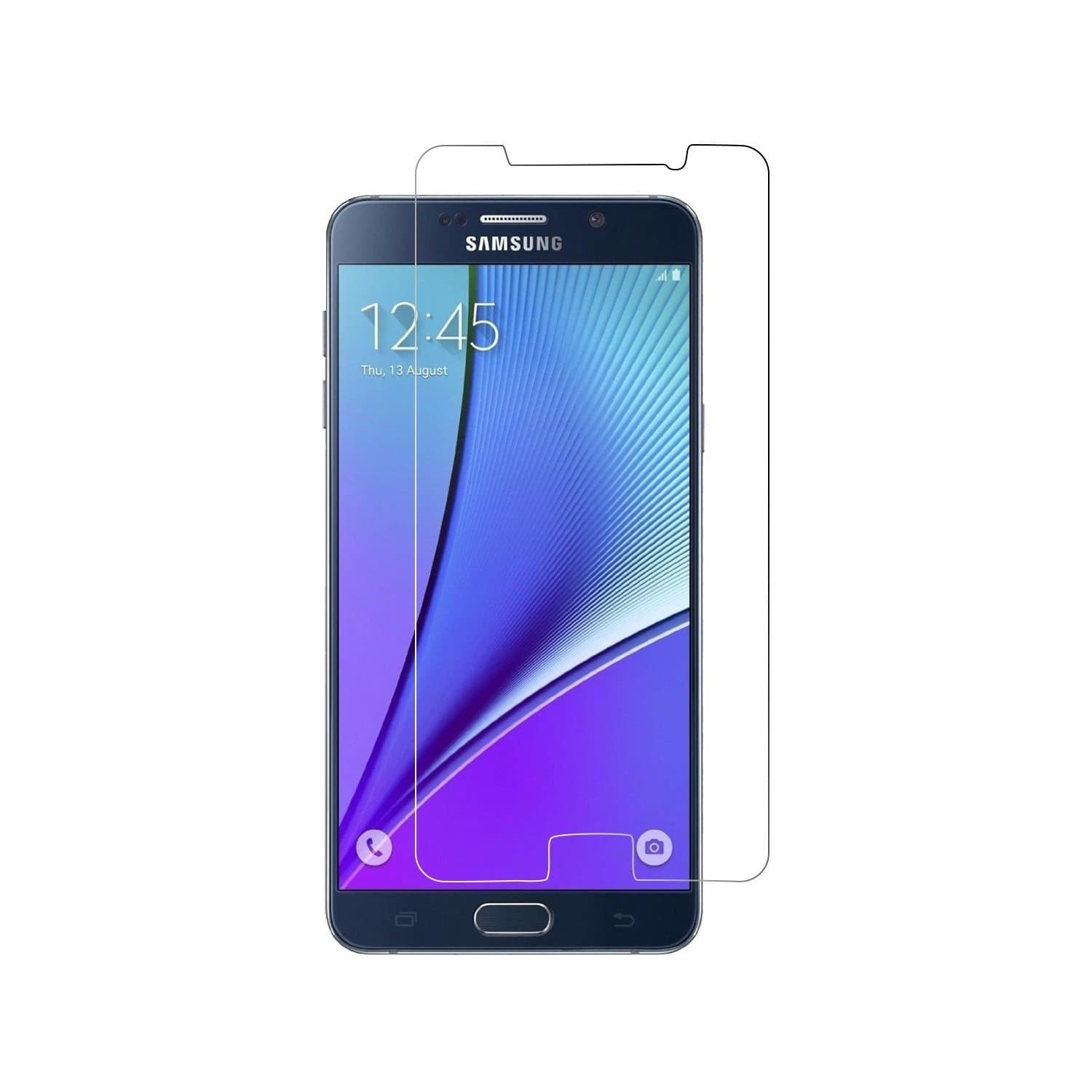 KEVAY ™ Tempered Glass Screen Protector for Samsung Galaxy Note 5 with Installation Kit