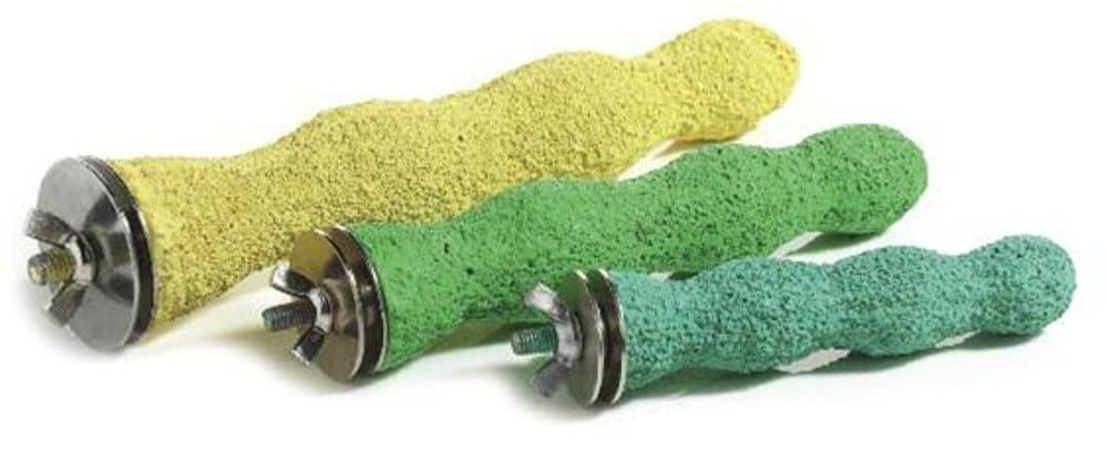 Ruff N Tumble Cal-c-Yum Perch, Large, Green