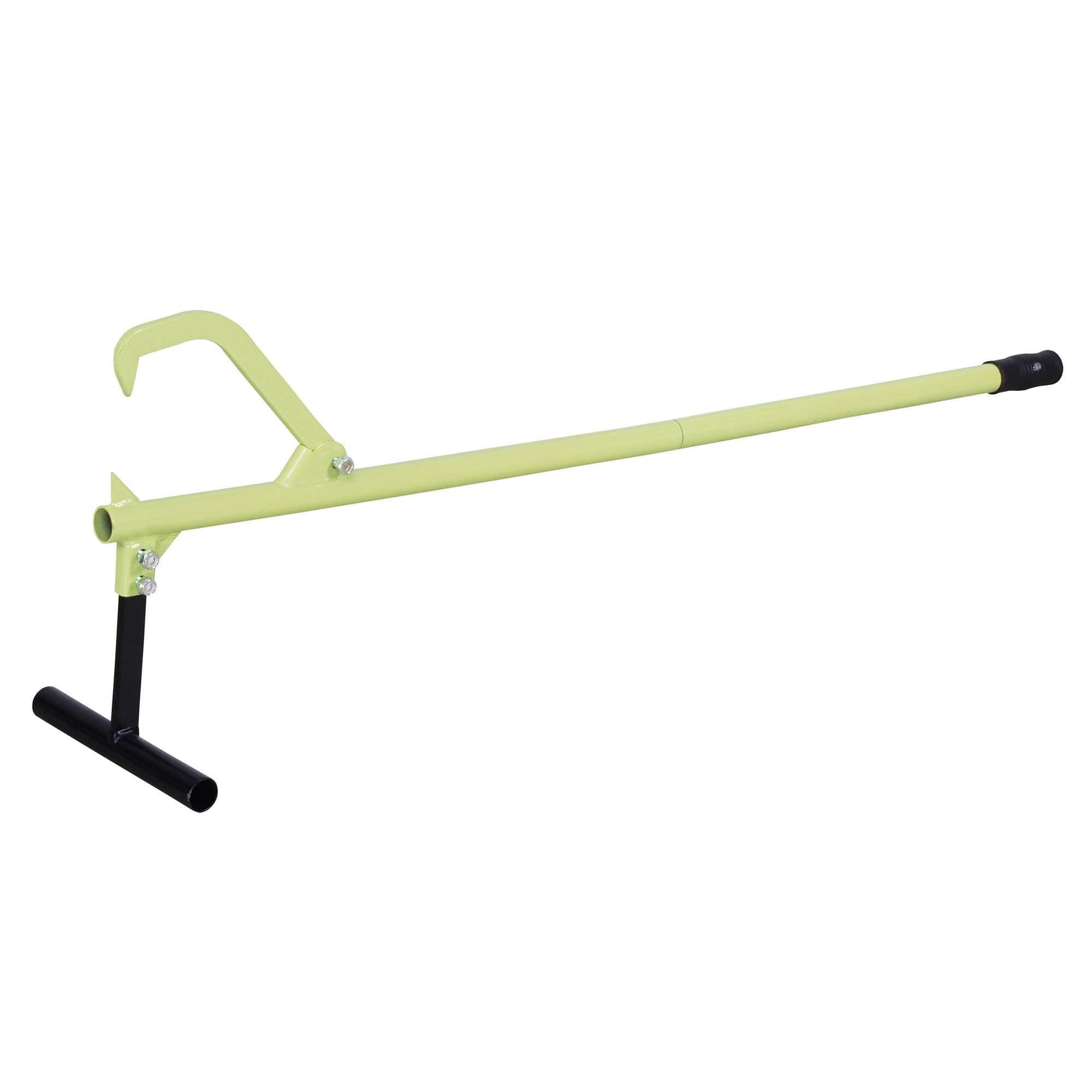 Timber Tuff Timberjack Log Lifter, 12" Diameter, 48" Length, 10.1 lbs, Steel Handle, Powder Coat Finish