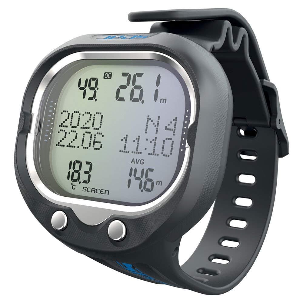 SEAC Screen, Scuba Wrist Dive Computer for 1 or 2 mixes and Freediving mode